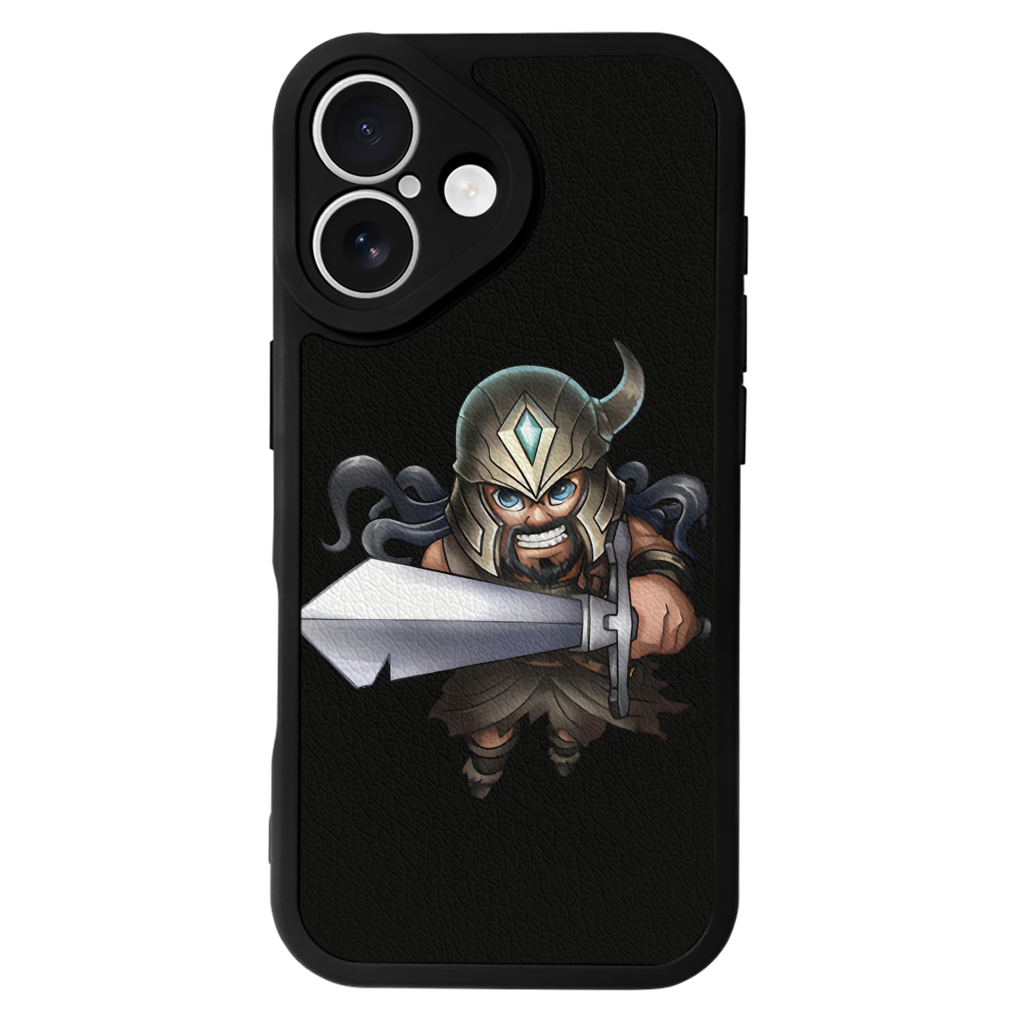 （画像用） リーグ・オブ・レジェンド League of Legends LOL 【iPhone 16シリーズ対応】シリコンスマホケース（レザー調） 材質：シリコン